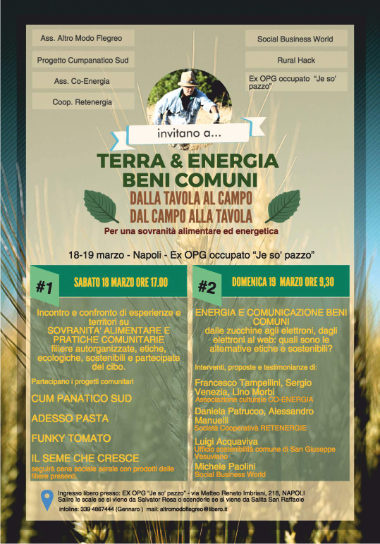 terra e energia bene comune